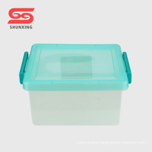 reusable household 8L waterproof plastic multi storage box with cover